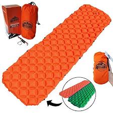 Best Connectable Ultralight Sleeping Pad For Camping Backpacking Hunting Hiking By Rugged Mountain Co Inflatable Air Mattress Compact Sleep Mat Lightwei Backpacking Sleeping Pad Lightweight Sleeping Bag Sleeping Pads