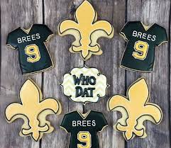 saints cookies new orleans saints creative cookies cookie decorating