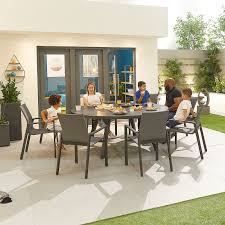 With space to seat eight for dinner parties and family meals, this extendable table is an ideal anchor for your dining room. Roma 8 Seat Dining Set 1 8m Round Table