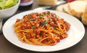 Pasta With Tofu Bolognese Meat Free Vegetarian Bloglovin Tofu Bolognese Meat Free Tofu Pasta