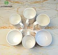 White Round Coffer Mug Kitchenware 100% Melamine Water Cup Restaurant  Tableware Imitation Porcelain Dinnerware - AliExpress 15