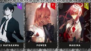 Most Popular Chainsaw Man Characters - YouTube