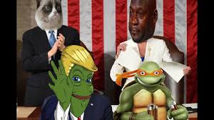 You now look like both senator mitch mcconnell and pale man!!! Mitch Mcconnell Loves Being A Turtle Trump Tmnt Impeachment Meme Youtube