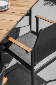 Gloster 180 Chair Carver Table With Images Gloster Outdoor Furniture Gloster Furniture Pool Furniture