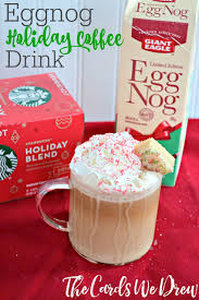 Eggnog Holiday Coffee Drink Holiday Coffee Drinks Blended Coffee Recipes Blended Coffee Drinks Recipes