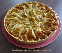 Découvrez les ingrédients, ustensiles et étapes de préparation. Tarte Aux Pommes Alsacienne Croquant Fondant Gourmand