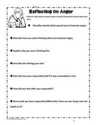 anger management also in google apps worksheets