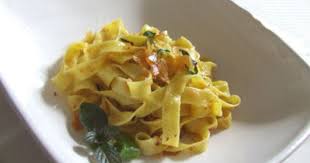 Tagliatelles Safranee Recette De Sardaigne Tagliatelles Recette Italienne Cuisine Italienne