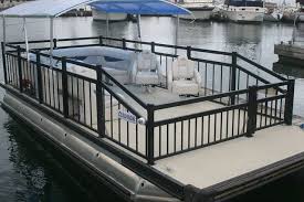 If you don't have your pontoon railing braced, please consider doing it; Pontoon Boat Pontoon Boat Fishing Pontoon Pontoon