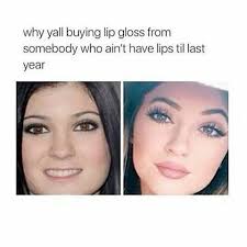 Beauty Meme Ok I Admit It This Is A Little Mean But It S A Whole Lot Of Funny Too Lips Beautymeme Plasticsurger Funny Lips Makeup Humor Fake Lips