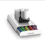 Mind Reader Anchor Distributeur Porte Capsules Nespresso 50 Capsules Blanc Capsules Nespresso Nespresso Machine A Cafe