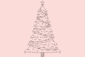 How To Draw A Christmas Tree A Step By Step Guide Thought Catalog