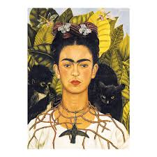 The following is a list of significant paintings by the mexican artist, frida kahlo. Frida Kahlo Self Portrait With Thorn Necklace Poster National Gallery Of Art Shops Shop Nga Gov