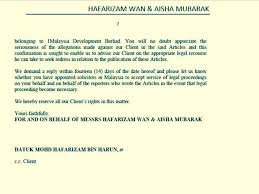 He joins the firm from hafarizam wan & aisha mubarak. Mukah 4 All Isu 1mdb Hafarizam Wan Aisha Mubarak Facebook