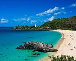 Image of beautiful Hawaiian beach