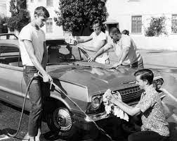 Vintage Car Washing Los Angeles Ca Car Wash Vintage Cars Student Car