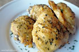 If you don't have that, then just a little salt and pepper to taste. Easy Oven Fried Chicken Thighs With Perfectly Crispy Skin A Musing Foodie