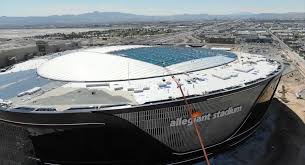 It serves as the home stadium for the las vegas raiders of. Mick Akers On Twitter Etfe Roof Installation Update At Allegiant Stadium Vegas Raiders Stadium Vegas88s