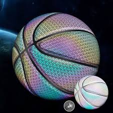 Girls basketball senior pictures chef pictures splash brothers kobe bryant wallpaper football images kobe bryant. Holographic Reflection Luminous Fluorescent Basketball Rainbow Star Sky Hot Online Cool Basketball Lighting Effects Shiny Size7 Basketballs Aliexpress
