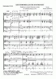 Les demoiselles de rochefort musique. Musicainfo Net Details Les Demoiselles De Rochefort 9448680