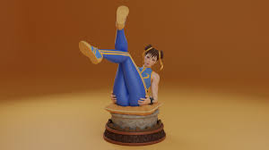 Fortnite - Chun-Li 3D Print Model by qaz