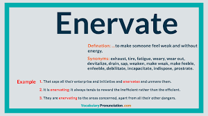 Enervate How To Pronounce Ways Of Learning English Words