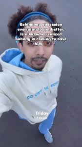 Behind my obsession everyday to get better. Is a kid who realized nobody is  coming to save him 🤞🏾