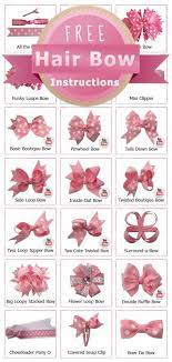 Hot glue the back of the knot in the center of the bow. Diy Best Free Hair Bow Tutorials Step By Step So Many Tutorials Easy And Fun Hair Bow Instructions Diy Bow Diy Hair Bows