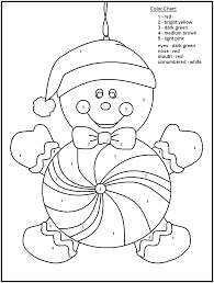 Each printable highlights a word that starts. Christmas Color By Numbers Coloring Home