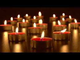 Virtual Candles Relaxing Burning Tea Lights With Soothing Wind Chimes Hd Virtual Candle Tea Lights Candle Gif