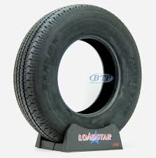 St205/75r14 lr c radial st freestar trailer tire mounted on 14 x 5.5 machined/black inlay bullet aluminum trailer rim 5 lug. Trailer Tire St225 75r15 Radial 15 In Load Range E 2830lb By Loadstar