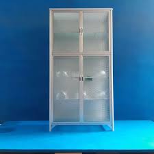 Salah satu elemen penting dari interior dapur khususnya kitchen set adalah rak piring. Jual Lemari Piring 2 Pintu Full Kaca Super White Lps 809 80 Terbaru Juni 2021 Blibli