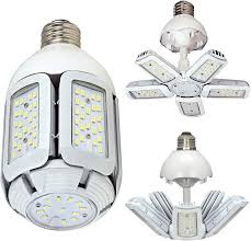 Satco Item S29750 30 Watt Led Retrofit Light Bulb Replaces Hid Cfl And Incandescent Bulbs 5000k Daylight Color Temperature Medium Base Adjustable Beam Angle 100 277v Led Replaces Satco S9750 Walmart Com