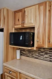 A wide variety of kitchen microwave shelf options are available to you, such as use, commercial buyer, and dimensional tolerance. Microwave Storage Shelf Cabinet Brand Haas Signature Collection Wood Species Rustic Hickory Cabi Microwave In Kitchen Kitchen Microwave Cabinet Kitchen
