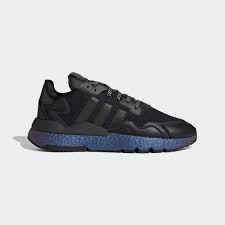 кроссовки Adidas Originals Nite Jogger Core Black Carbon White Adidas Nite Jogger Shoes Black Adidas Singapore