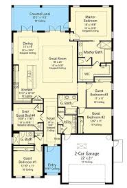 5 bedroom house plans mlb n02 r15 640 00 r12 512 00 sale. One Story House Plan With 4 Or 5 Bedrooms 33172zr Architectural Designs House Plans