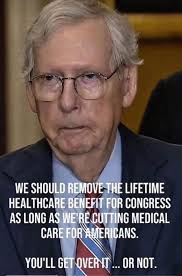 cece-rayne.bsky.social: "They are supposed to work FOR us Cut their wealth  benefit before toughing. DIME OF OUR MONEY" — Bluesky