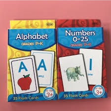 How do you want to study today? Alphabet Abc Letter And Numbers Flash Cards Set For Baby Toddler Preschool Kids Shopee Philippines