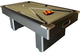 Slimline Slate Bed Pool Table