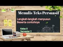 Misalnya tentang udara yang setiap hari kita rasakan, penyebab udara pada pagi hari terasa dingin, sedangkan semakin siang udara semakin panas. Langkah Langkah Menyusun Menulis Teks Persuasif Bahasa Indonesia Kelas 8 Semester 2 Youtube
