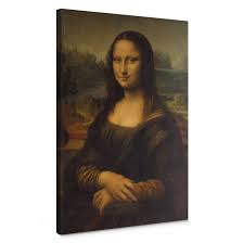 The mona lisa was originally this type of portrait, but over time its meaning has shifted and it has become an icon of the renaissance—perhaps the most. Kunstdruck Leonardo Da Vinci Mona Lisa Auf Leinwand Als Dekoration Wall Art De