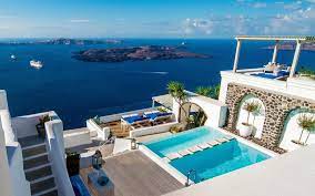 Oia is scenic village in the north west edge of the santori island within the cyclades islands. Best Hotels In Santorini Telegraph Travel