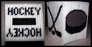 Maybe you would like to learn more about one of these? Hockey Tissue Box Cover Plastic Canvas Pattern