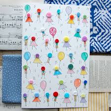 Learn how to create a birthday card,i have some pretty awesome ideas for you! Personalised Large Button Party Birthday Card By Hannah Shelbourne Designs Notonthehighstreet Com
