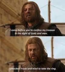 Apr 12, 2009 · one does not simply walk into mordor (snowclone: Boromir Confessing His Sins Lotrmemes