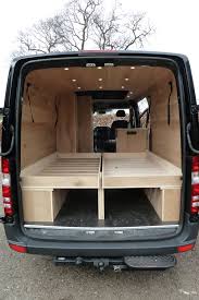 Mercedes Sprinter Camper Met Eiken Interieur Groot Bed 1 Amenagement Camionnette Fourgon Amenage Camping Car Fourgon Camping Car