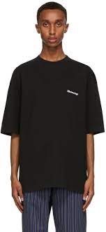 All items are authenticated through a rigorous process overseen by experts. Balenciaga Black Bb Medium Fit T Shirt Ssense