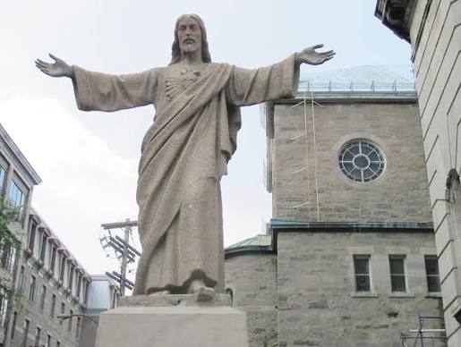 Jesus statue - Montréal, Québec | Jesus is just alright with… | Flickr