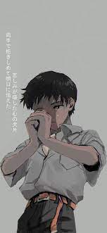 Shinji, cry, eva, evangelion, neon genesis evangelion, nge, shinji ikari,  HD phone wallpaper | Peakpx