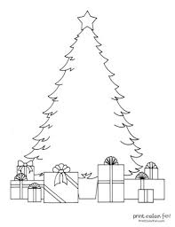 Pagans used branches of it to decorate their homes during the winter solstice, as it made them think of the spring to come. Top 100 Christmas Tree Coloring Pages The Ultimate Free Printable Collection Print Color Fun